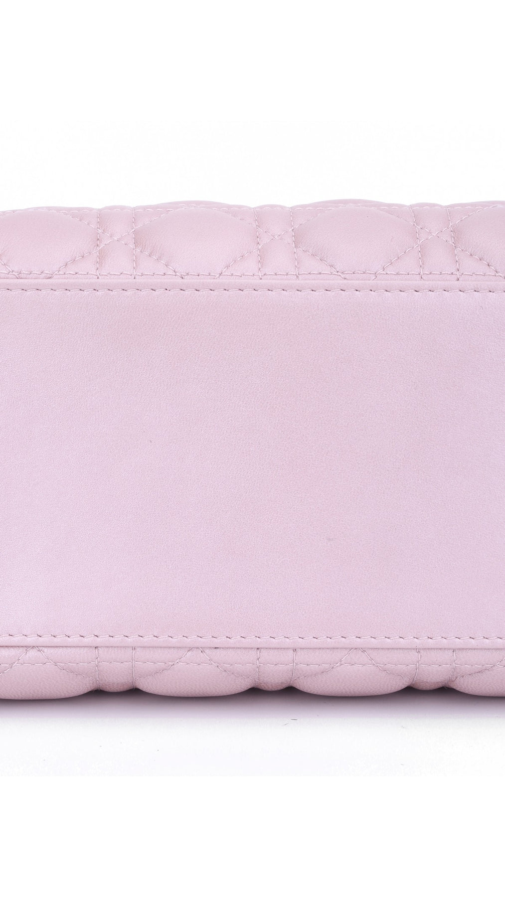 Dior Lady Dior Axelväska Medium - Metallic Rosa