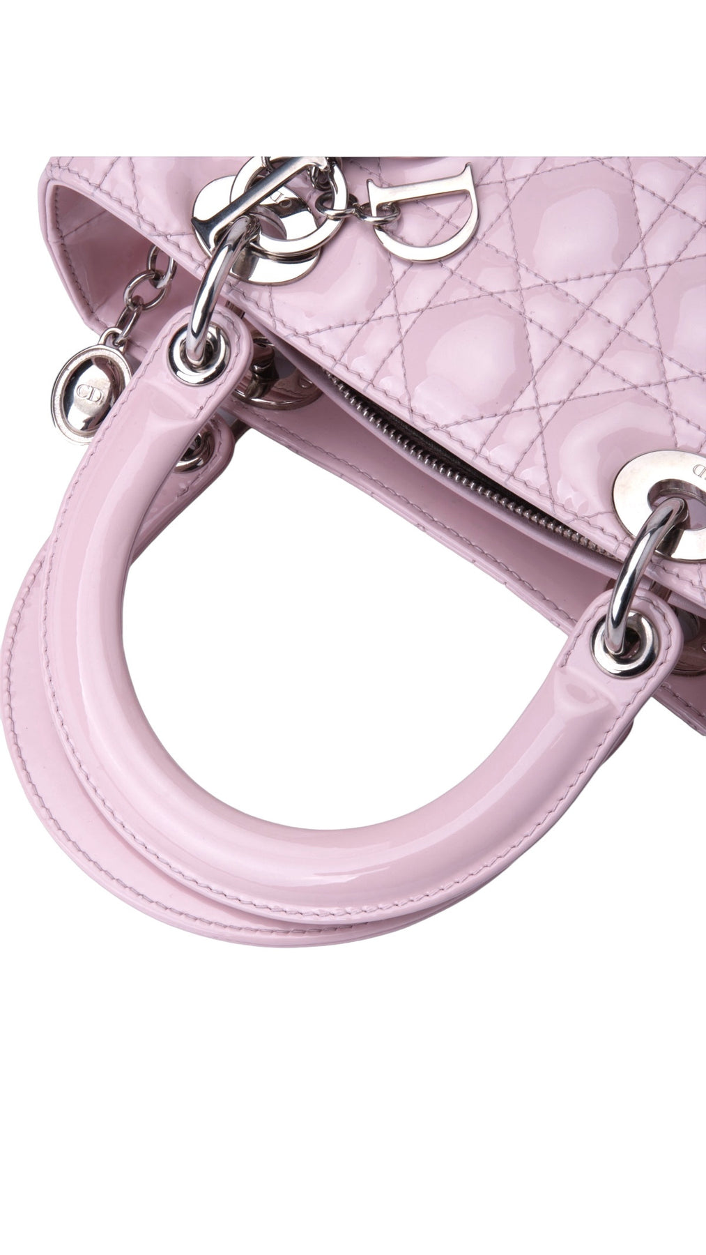 Dior Lady Dior Axelväska Medium - Rosa