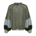 Liana Knit Sweater - Light Blue/Army