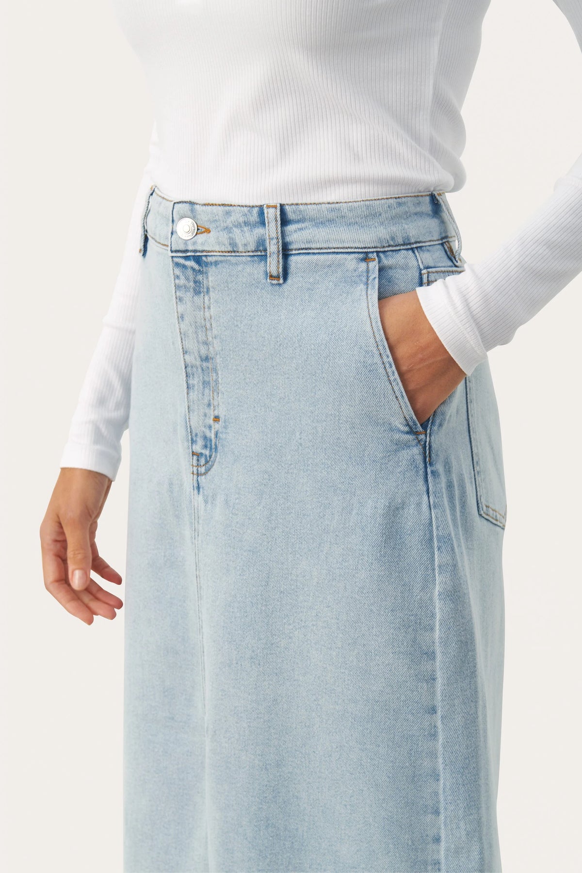 CaliahPW SK - Light Blue Denim