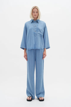 PhilipaIW Pant - Light Blue Denim