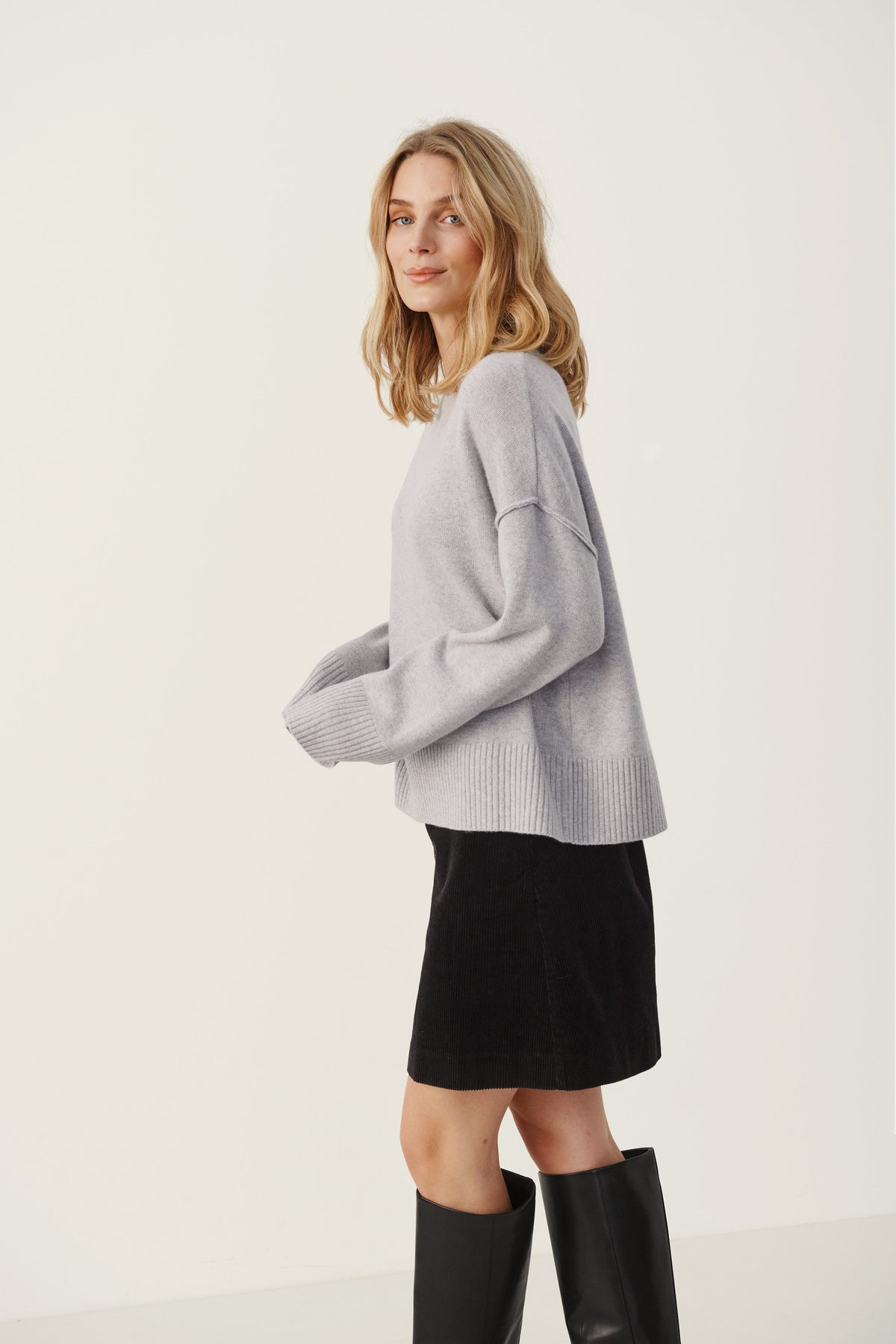 CharlenePW PU - Light Grey Melan
