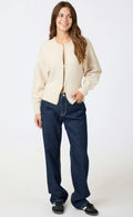 Lilly Pearl Knit Cardigan - Ivory