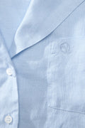 Linen Sailor Shirt - Ljusblå