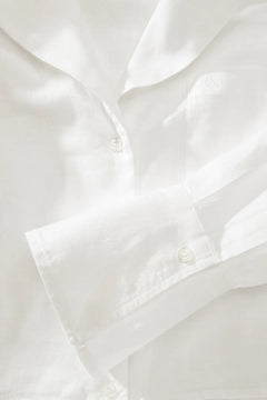 Linen Sailor Shirt - White