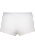 Ribbad Boyshort - Vit