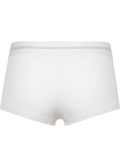 Boyshort Ribbed - White