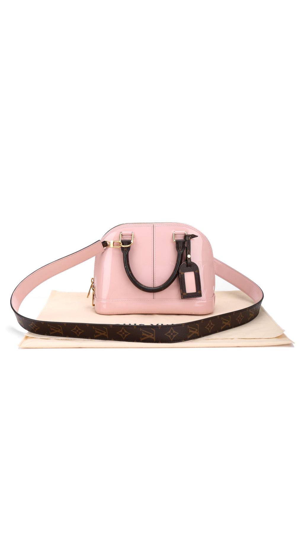 Louis Vuitton Alma BB Vernis - Rosa