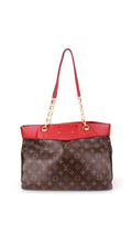 Louis Vuitton Cerise Monogram Chain Shopper Bag - Brun