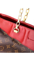 Louis Vuitton Cerise Monogram Chain Shopper Bag - Brun