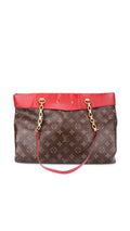 Louis Vuitton Cerise Monogram Chain Shopper Bag - Brun