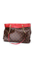 Louis Vuitton Cerise Monogram Chain Shopper Bag - Brun
