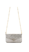 Louis Vuitton Félicie Pochette Monogram Vernis Väska - Silver