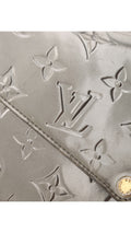 Louis Vuitton Félicie Pochette Monogram Vernis Väska - Silver
