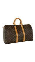 Louis Vuitton Keepall 45 Väska - Brun