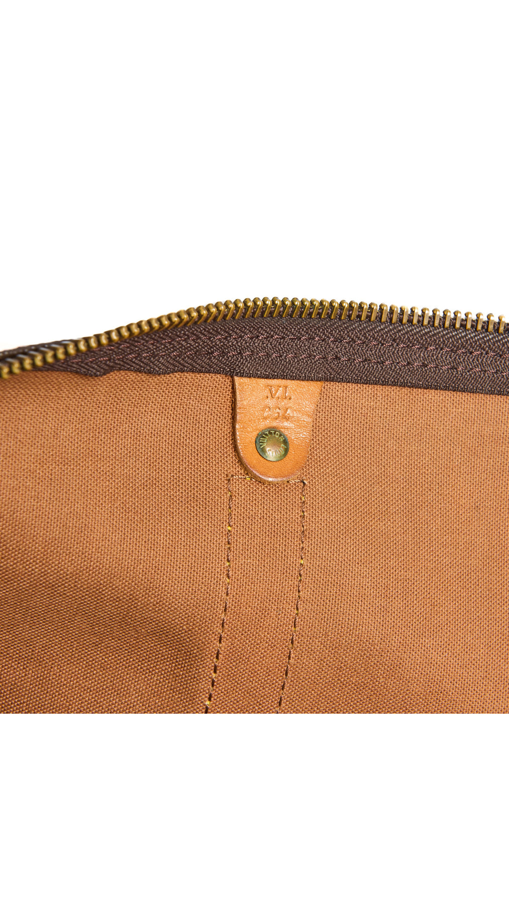 Louis Vuitton Keepall 50 Monogram Bag - Brun