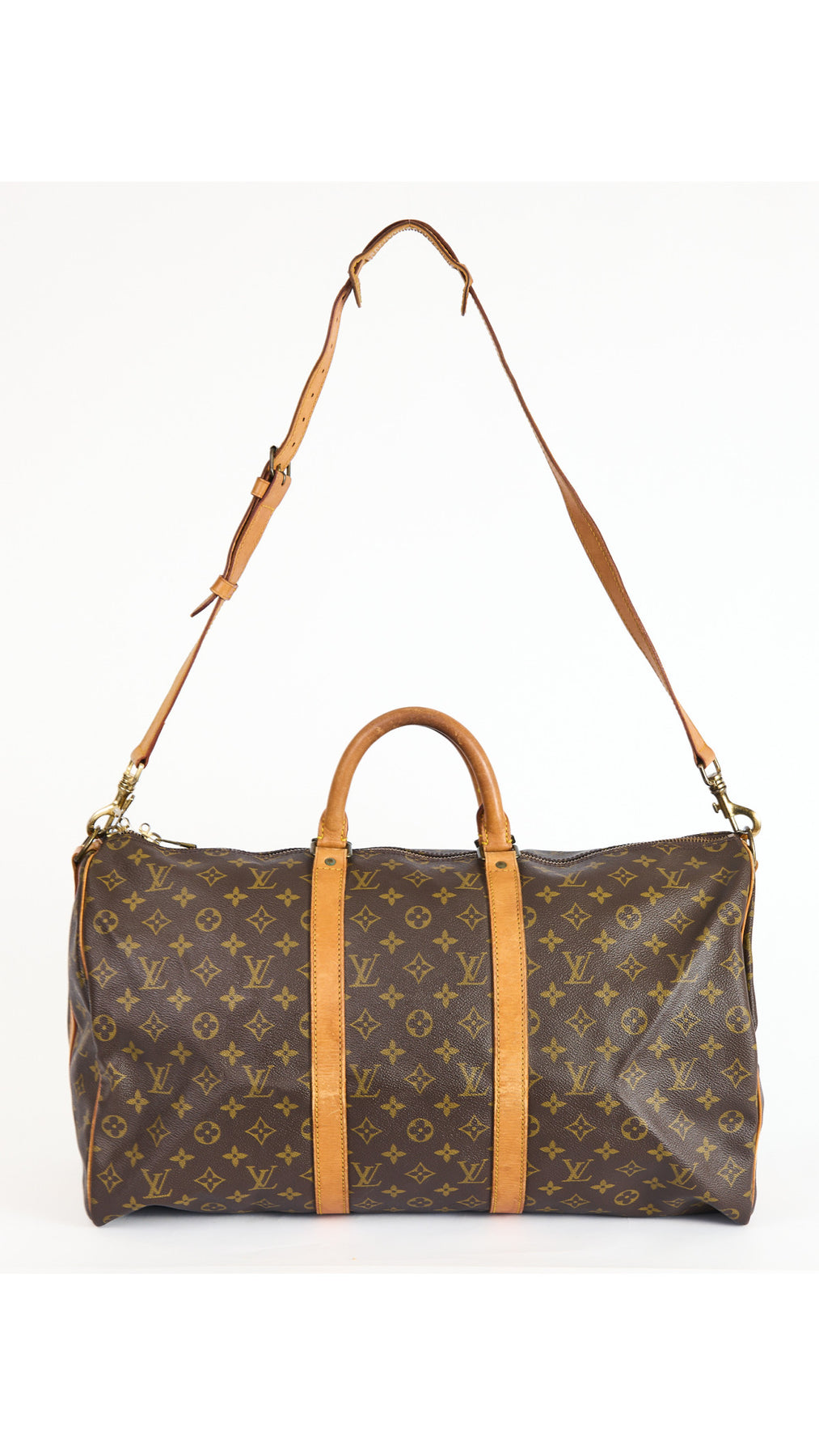 Louis Vuitton Keepall 50 Monogram Bag - Brun