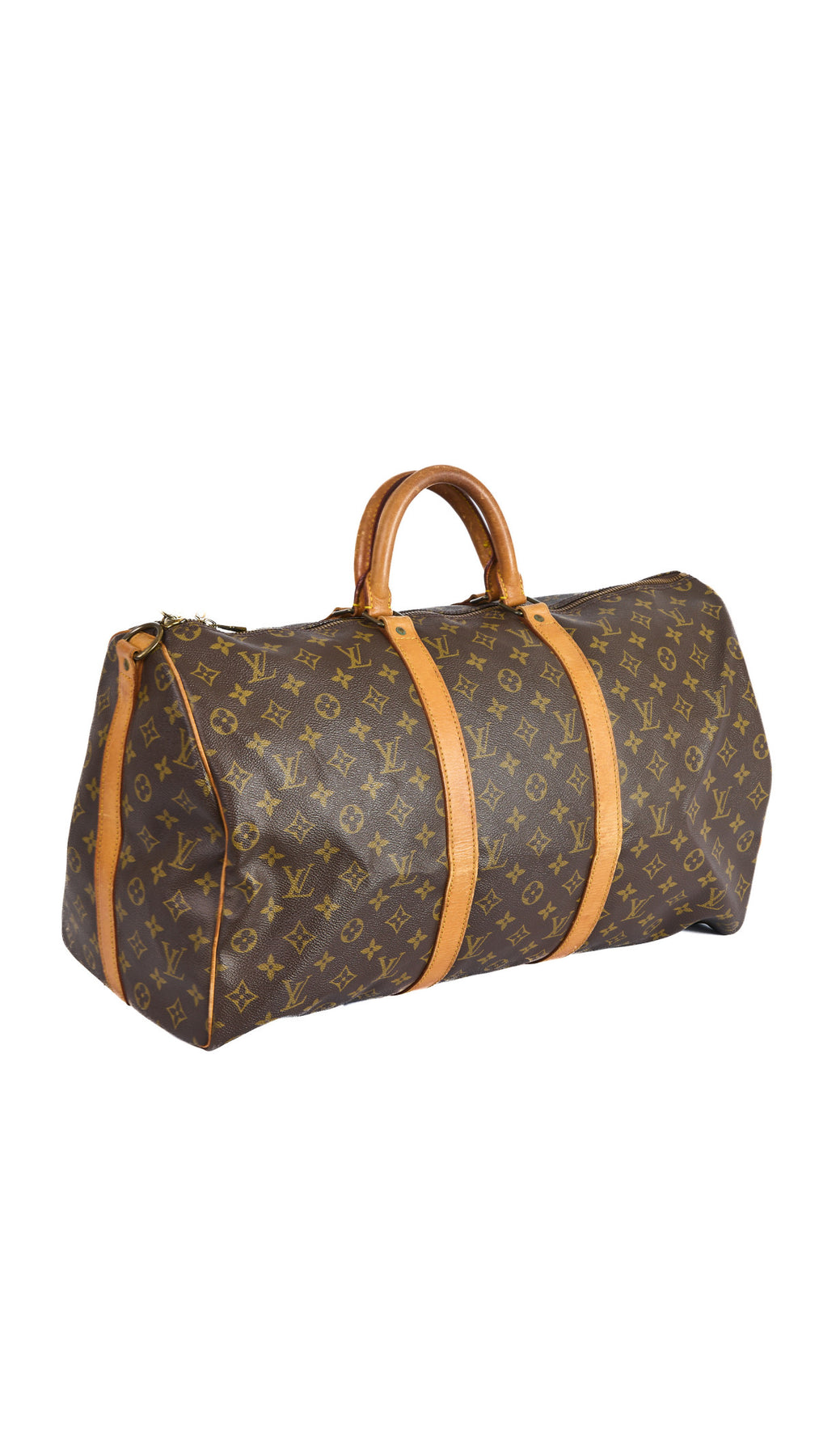 Louis Vuitton Keepall 50 Monogram Bag - Brun