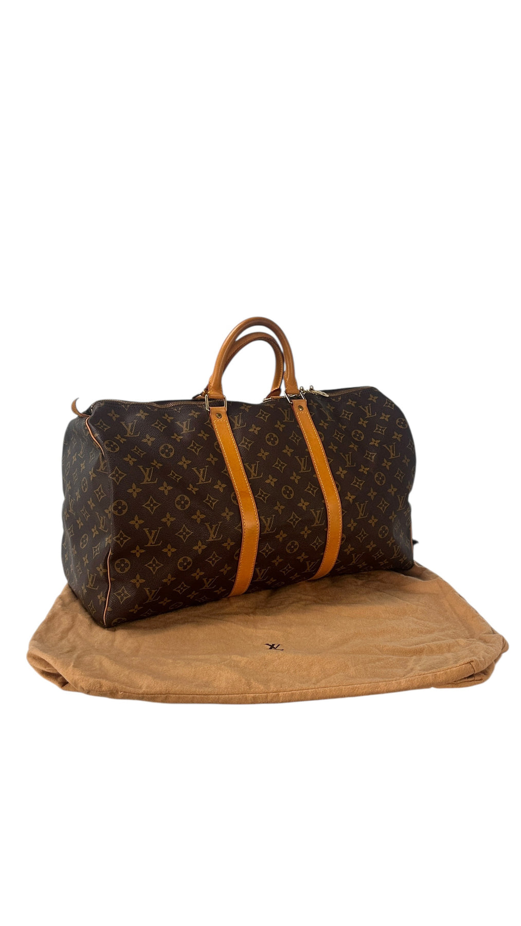 Louis Vuitton Keepall Bag 55 - Brun