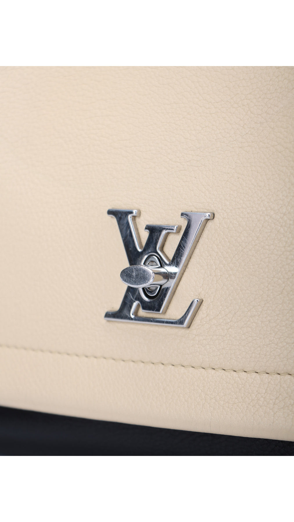 Louis Vuitton Lockme Axelväska - Beige/Svart