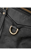 Louis Vuitton Monogram Empreinte Lumineuse Tote Bag - Svart
