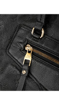 Louis Vuitton Monogram Empreinte Lumineuse Tote Bag - Svart