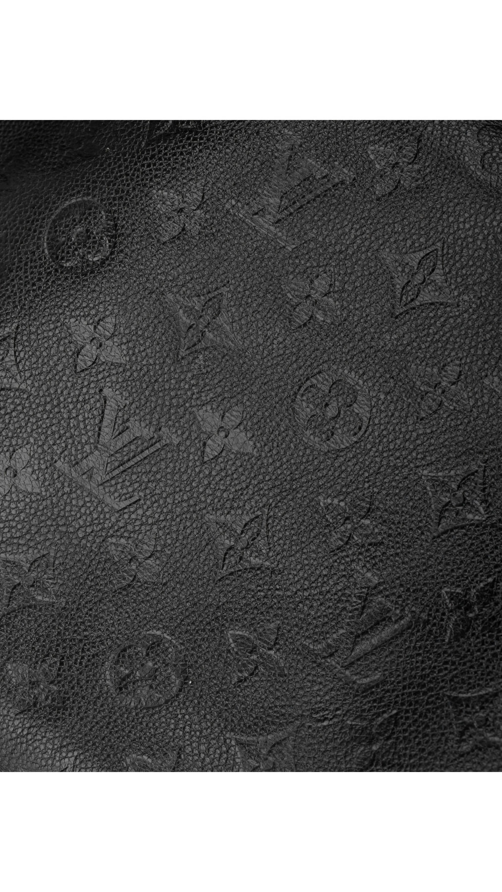 Louis Vuitton Monogram Empreinte Lumineuse Tote Bag - Svart