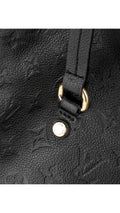 Louis Vuitton Monogram Empreinte Lumineuse Tote Bag - Svart
