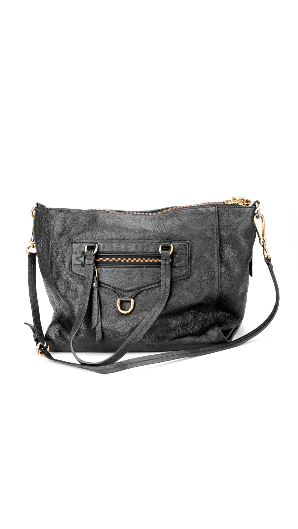 Louis Vuitton Monogram Empreinte Lumineuse Tote Bag - Svart