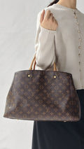 Louis Vuitton Montaigne GM Monogram - Brun