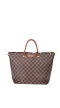 Louis Vuitton Neverfull-Style Tote Bag Damier Ebene - Brown