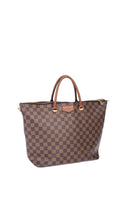 Louis Vuitton Neverfull-Style Tote Bag Damier Ebene - Brown