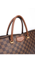 Louis Vuitton Neverfull-Style Tote Bag Damier Ebene - Brown