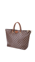 Louis Vuitton Neverfull-Style Tote Bag Damier Ebene - Brown