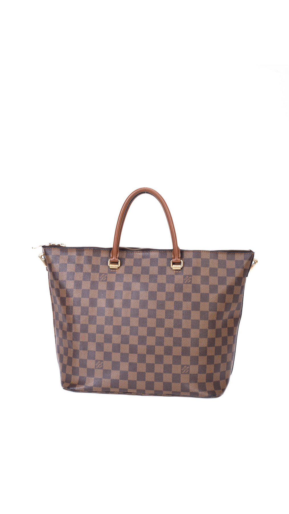 Louis Vuitton Neverfull-Style Tote Bag Damier Ebene - Brown