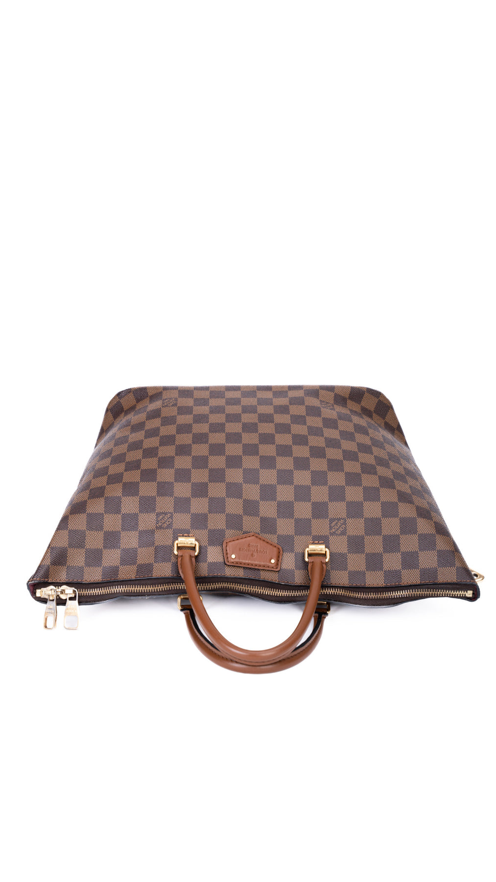 Louis Vuitton Neverfull-Style Tote Bag Damier Ebene - Brown