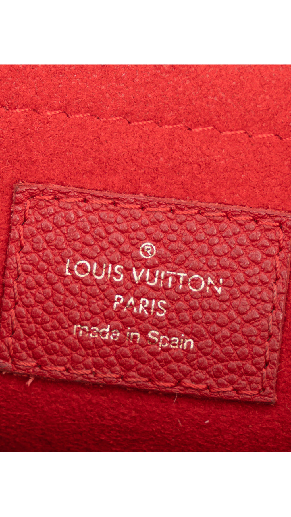 Louis Vuitton Pallas Chain Bag Monogram - Red