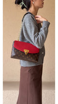 Louis Vuitton Pallas Chain Bag Monogram - Red