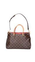 Louis Vuitton Pallas Monogram Cerise Axelväska - Brun