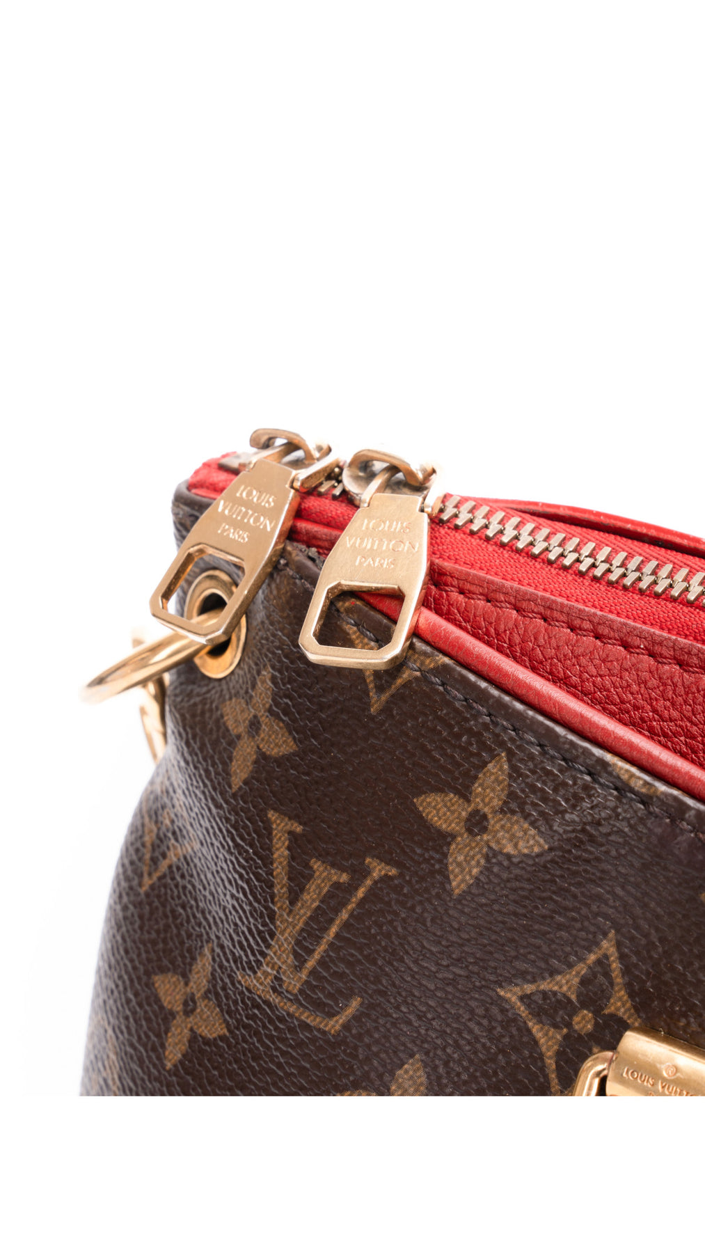 Louis Vuitton Pallas Monogram Cerise Axelväska - Brun