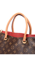 Louis Vuitton Pallas Monogram Cerise Axelväska - Brun