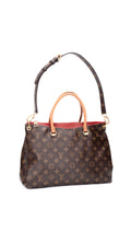 Louis Vuitton Pallas Monogram Cerise Axelväska - Brun