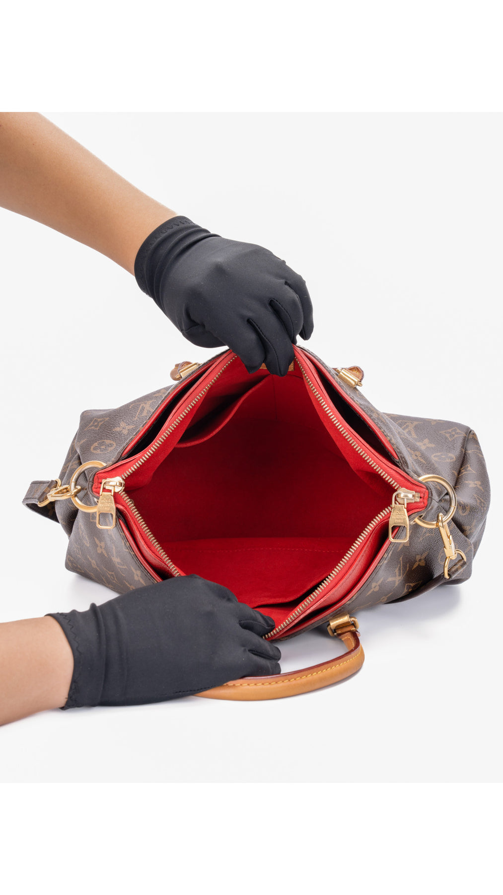 Louis Vuitton Pallas Monogram Cerise Axelväska - Brun