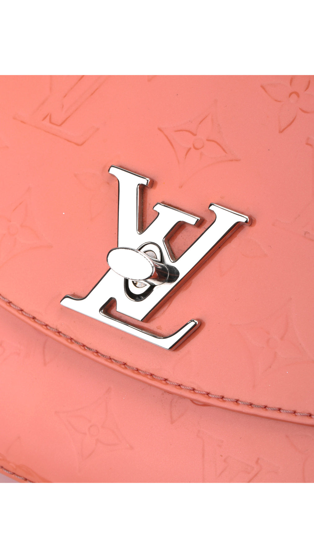 Louis Vuitton Pasadena Patent Axelväska - Orange
