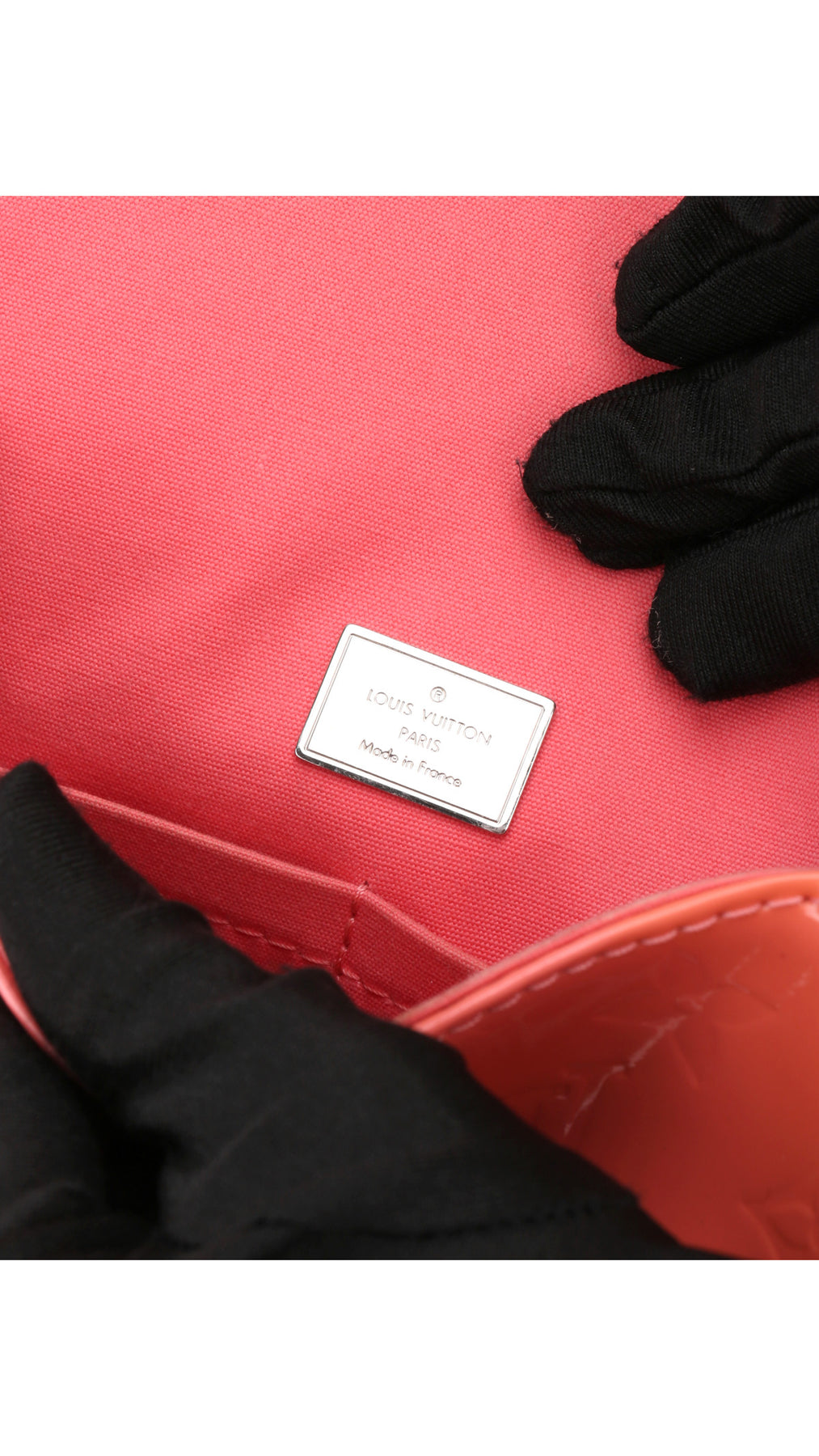 Louis Vuitton Pasadena Patent Axelväska - Orange