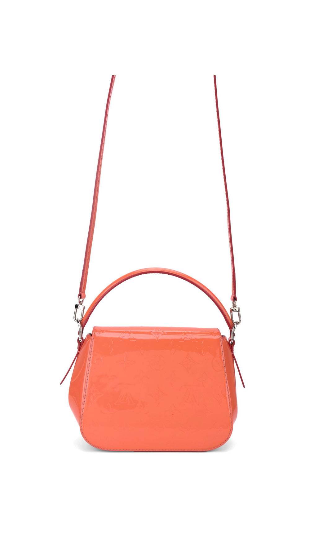 Louis Vuitton Pasadena Patent Axelväska - Orange