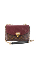 Louis Vuitton Saint Placide Chain Bag - Vinröd