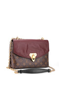 Louis Vuitton Saint Placide Chain Bag - Vinröd