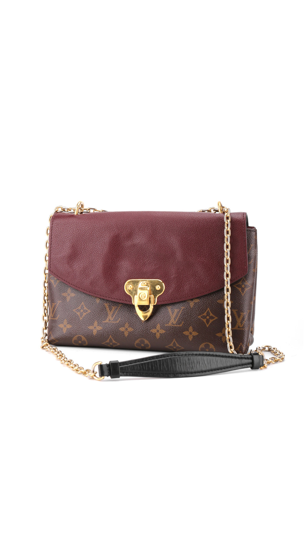 Louis Vuitton Saint Placide Chain Bag - Vinröd