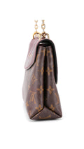 Louis Vuitton Saint Placide Chain Bag - Vinröd